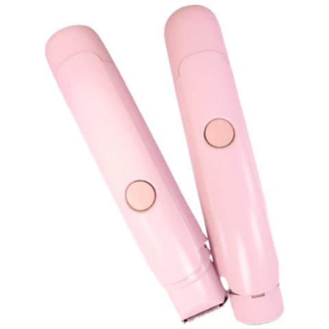 Rasoio Elettrico A Doppia Testina - Wet & Dry, Epilatore Ricaricabile Per Il Corpo Pink - Foto 3