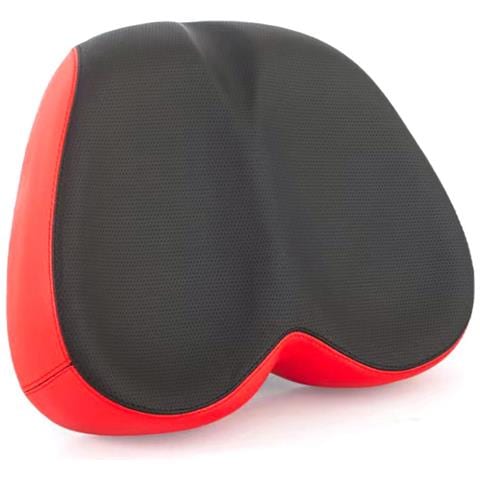 Sella Bici Ergonomica In Gel Comfort - Sollievo Dalla Pressione E Assorbimento Degli Urti Red - Foto 1