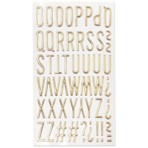 Adesivi 3d Metallo Dorato O-z Modello 2 - Foto 1