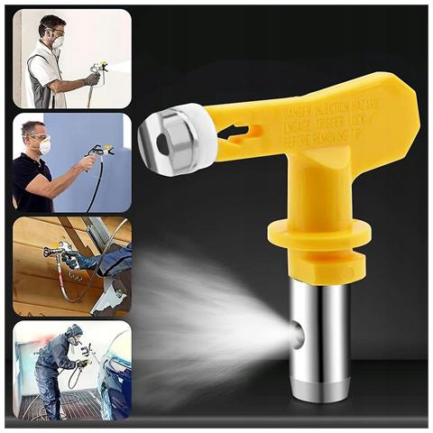 Ugello Di Spruzzatura Alta Pressione Zenthril Easyperformance Modello 543 - Larghezza 25 Cm | Compatibile Con Graco, Titan, Wagner | Materiali Vari - Foto 8