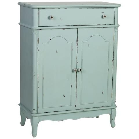 Mobile Da Ingresso In Legno Con 2 Ante E 1 Cassetto 80x38x110,5h Cm - Foto 1