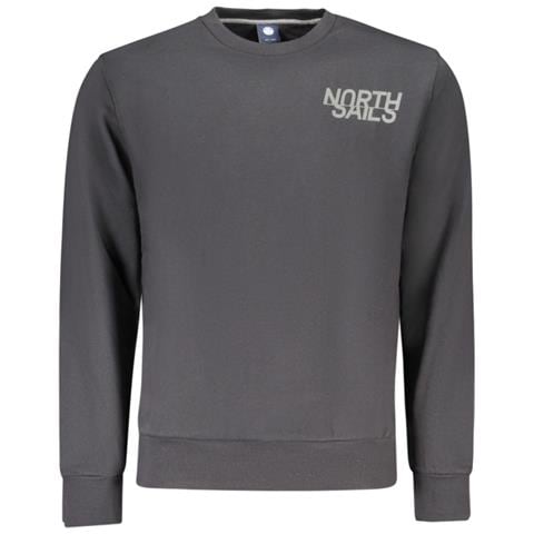 Felpa nera da uomo con cerniera© - Colore: Nero, Taglia: L - Foto 1