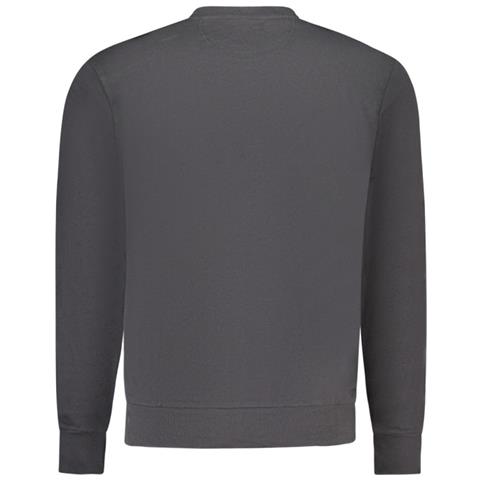 Felpa nera da uomo con cerniera© - Colore: Nero, Taglia: L - Foto 2