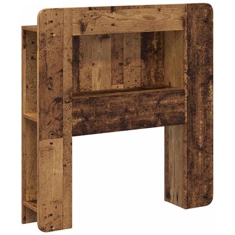 Testata del letto Legno antico Legno ingegnerizzato - Foto 1