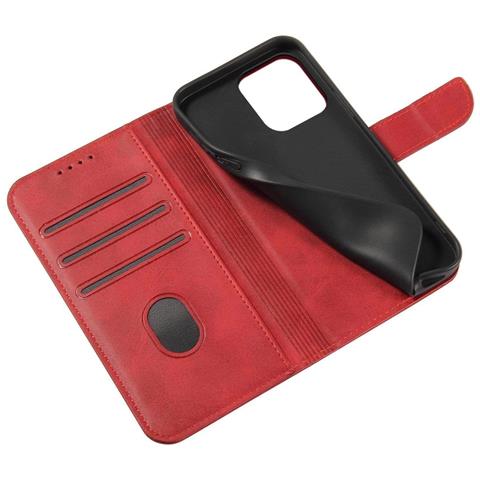 Custodia Per Telefono Con Flap Per Samsung Galaxy S25+ - Rossa - Foto 2