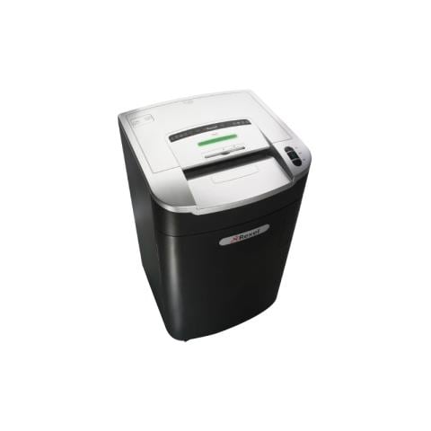 Distruggidocumenti a Frammento Mercury RLX20 Automatico con cestino da 115L capacità di 22 fogli - Nero e Bianco - Foto 1