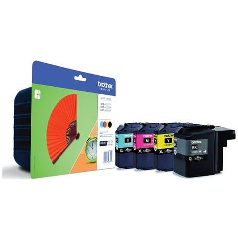 LC-129XLVALBP Cartuccia Ink Originale Nera-Ciano-Magenta-Giallo per MFC-6720/6920 Capacità 2400 Pagine Confezioni da 4 pezzi - Foto 1