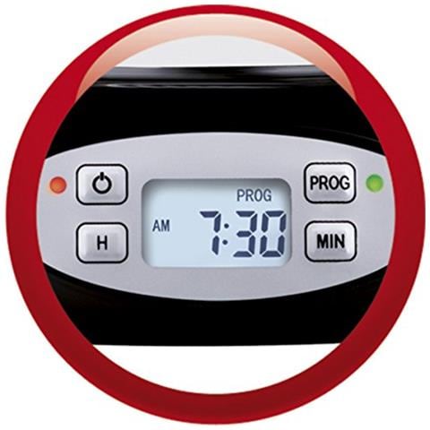 Subito FG362810 caffè programmabile Timer Acciaio Inox / Nero - Foto 7