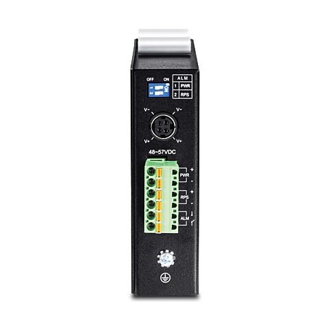 6port Hardened Industrl Gigabit Poe Layer 2 Mngd Din-rail Switch In - Foto 1