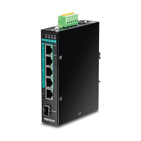 6port Hardened Industrl Gigabit Poe Layer 2 Mngd Din-rail Switch In - Foto 4