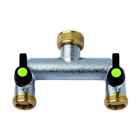 Rubinetto A Vie Indipendenti - 3 4'-3 4'x3 4'x3 4' - 3 Vie - Foto 1