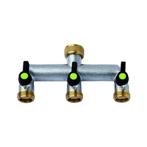 Rubinetto A Vie Indipendenti - 3 4'-3 4'x3 4'x3 4' - 3 Vie - Foto 2