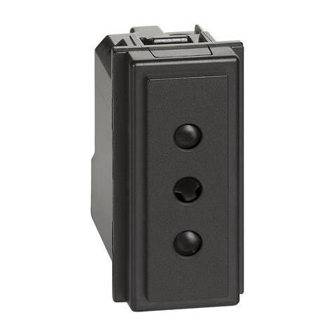 Presa Living Now 2p+t 10a 250v Nero Kg4113 - Foto 1