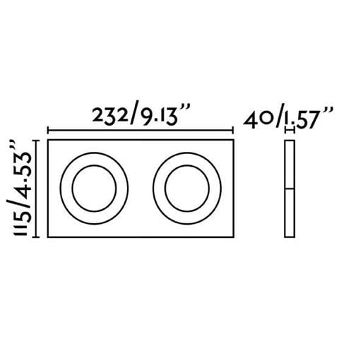 Downlight Da Incasso Nero Inclinabile 2x Gu10 - Foto 3