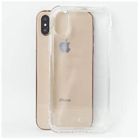 Custodia Flessibile Armor Tpu Rinforzata, Alta Resistenza, Premium Per Iphone Xs Max, Trasparente - Foto 1