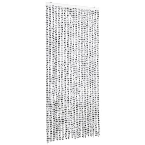 Zanzariera Grigio Chiaro e Grigio Scuro 56x185 cm Ciniglia - Foto 1