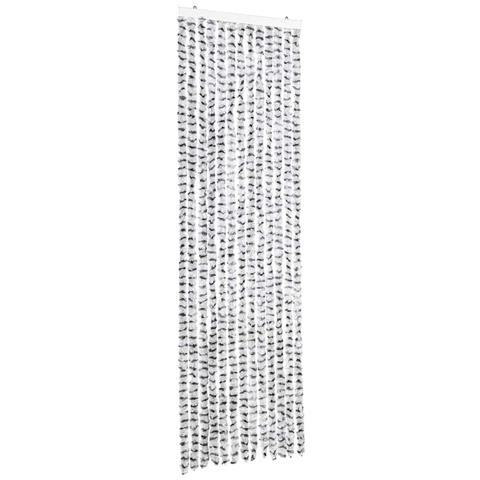 Zanzariera Grigio Chiaro e Grigio Scuro 56x185 cm Ciniglia - Foto 1