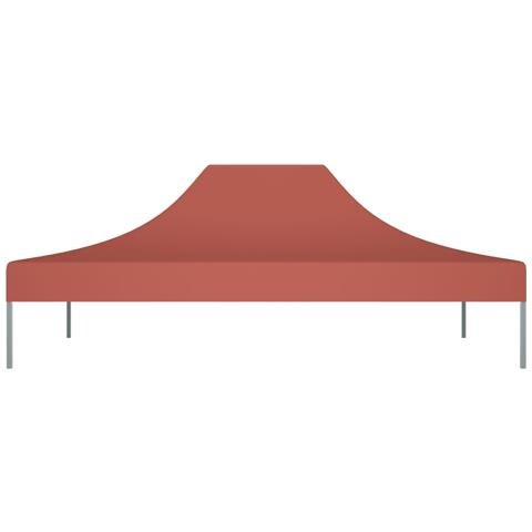 Tetto per Tendone per Feste 4,5x3 m Terracotta 270 g / m² - Foto 6