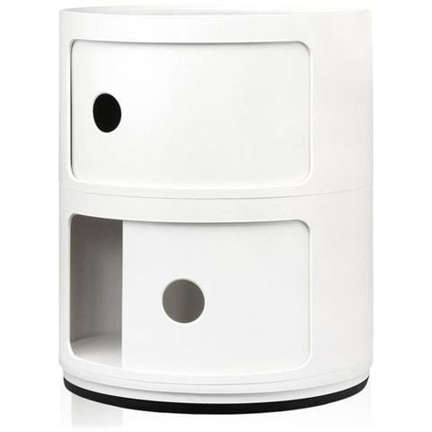 Sedile Contenitore 2 Elementi Bianco Art. 4966 - Foto 3