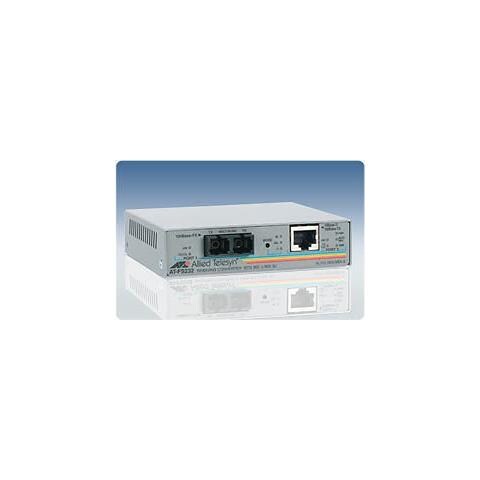 2 port Fast Ethernet switch media converter 10/100TX to 100FX (SC) , 2km, 0 - 40 °C, -20 - 80 °C, 5 - 95%, 0 - 3048 m, UL-Cul, CSA / CSA, NRTL, TUV, CE, 105 x 95 x 25 mm - Foto 1