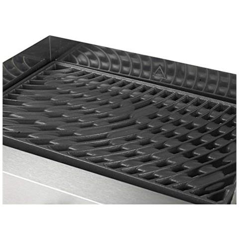 GECIM1 Grill da Tavolo Elettrico 1700W Acciaio Inossidabile Barbecue e bistecchiera - Foto 2