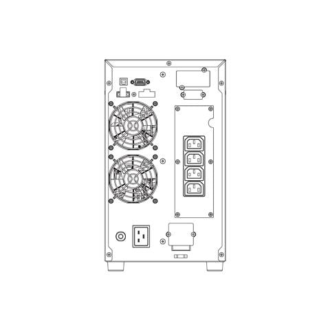 Gruppo di Continuità UPS OnLine 3000 VA / 2700 W 4 Prese AC - Foto 3