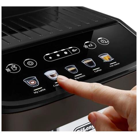 Macchina da Caffè Espresso Automatia Magnifica Serbatoio 1.8 Lt. Potenza 1450 Watt Colore Nero/Marrone - Foto 4