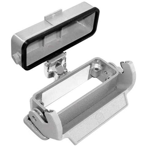 Anbaugehäuse Han 16A Alluminio Grigio - Foto 1