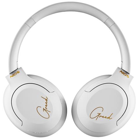 ARTICA GREED Cuffie Bluetooth Wireless, Senza fili, Leggere e pieghevoli, 40h, Bianco - Foto 5