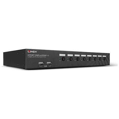 39540 switch per keyboard-video-mouse (kvm) Montaggio rack Nero - Foto 1