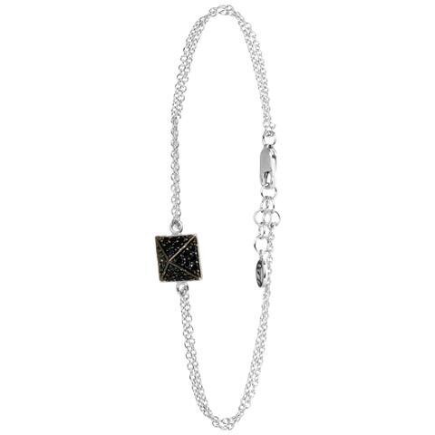 Gioielleria B1851-bk-070. Bracciale, Colore Grigio. Donna. - In ordine - Foto 3