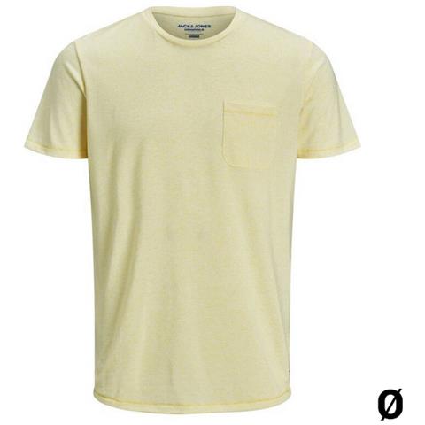 Maglia A Maniche Corte Uomo 12171674 Fla Giallo Xxl - Foto 1