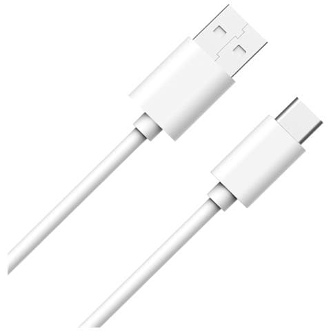 Cavo Usb-a / Usb-c 1m - 3a, Bianco - Foto 1