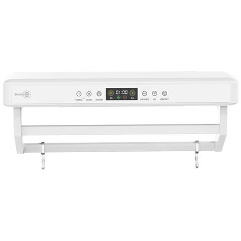 Asciugasalviette Elettrico Con Disinfettante Uv Per Bagno /cucina, A Parete, L60cm, 450w, Electricsun Premium Bianco - Foto 1