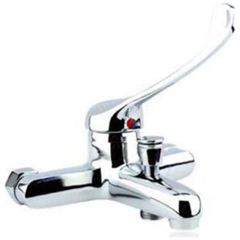 Rubinetto Miscelatore Cromato Casa Vasca Lavabo Lavandino Kit Montaggio Jh-5032 - Foto 1