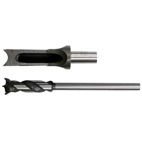 Punta Per Trapano A Foro Quadrato Da 12,5 Mm Per Lavorazione Del Legno - Argento - Foto 3