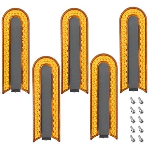 Set Da 5 Catarifrangenti Anteriori Lato Motore Per Xiaomi Mi 3 - Foto 2