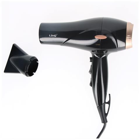 Asciugacapelli Professionale 2600w, Nero / Argento - Foto 10