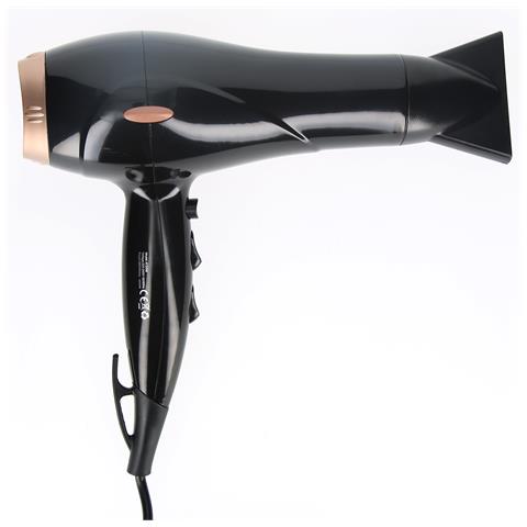Asciugacapelli Professionale 2600w, Nero / Argento - Foto 2