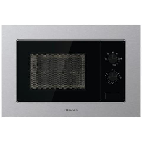Forno Microonde BIM320G11X con Grill Capacità 20 Litri Potenza 800 Watt Colore Acciaio Inossidabile - Foto 1
