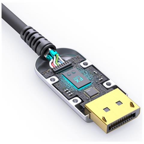 FX-I350-005 cavo HDMI 5 m HDMI tipo A (Standard) Nero, Argento - Foto 2