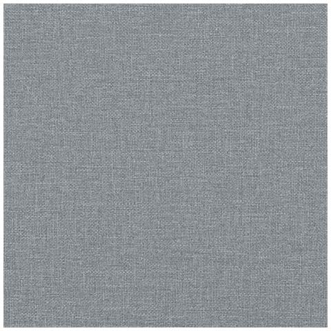 Divano a 2 Posti Grigio Chiaro 120 cm in Tessuto - Foto 2