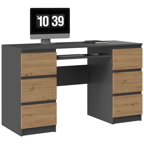 KUBA ANT /ART KPL scrivania per computer Colore quercia - Foto 1