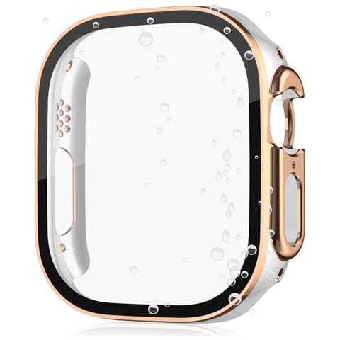 Custodia Impermeabile Integrata Per Apple Watch Per Apple Watch 7/8/9/se2, 41 Mm Pinkgold - Foto 1