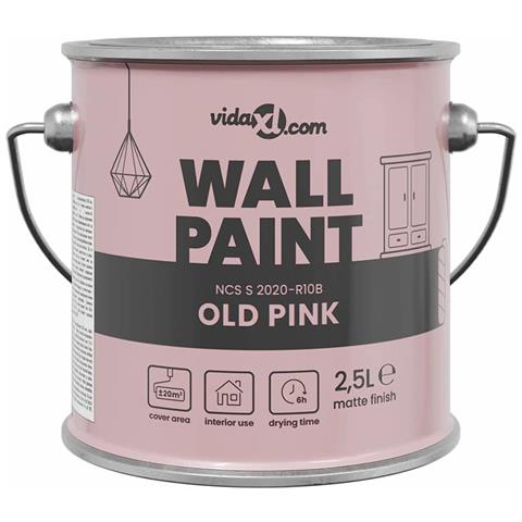 Pittura murale rosa antico 16.5 x 16.5 x 15.9 cm - Foto 1