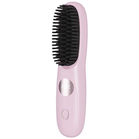 Spazzola Lisciante Senza Fili: Ricaricabile, Portatile, Con 3 Impostazioni Di Temperatura Pink - Foto 2
