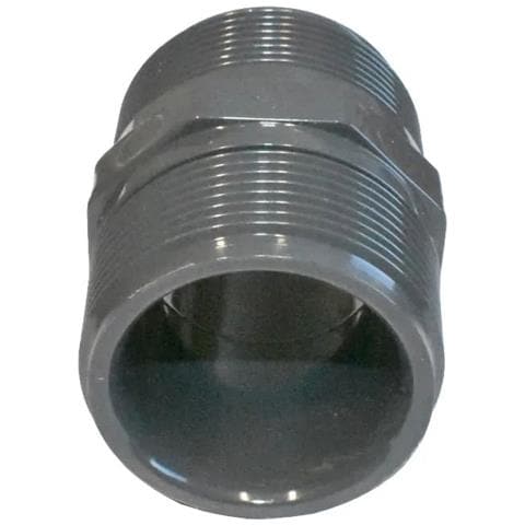 Doppio Nipplo Pvc-u Ag X Ag 1 1/2 Pollice - Raccordo Filettato - Foto 2