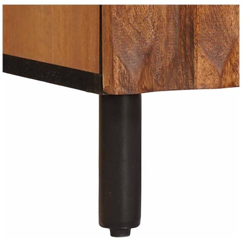Set da Bagno con archiviazione 2 pcs Acacia Marrone Winish - Foto 8
