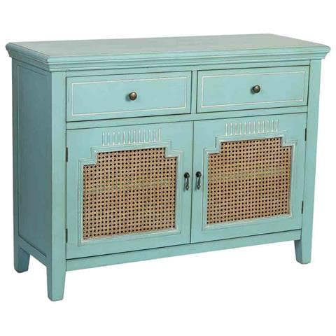 Mobile Da Ingresso In Legno Con 2 Ante E 2 Cassetti 106x38x78,5h Cm - Foto 1