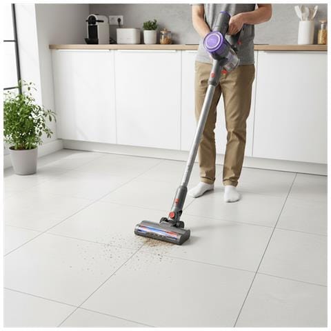 Aspirapolvere Verticale Senza Fili Sirocco Cyclone 2 In 1, 400 W, 30 Kpa, Filtro Hepa H12, Display Led, Fino A 40 Min Di Autonomia - Foto 2